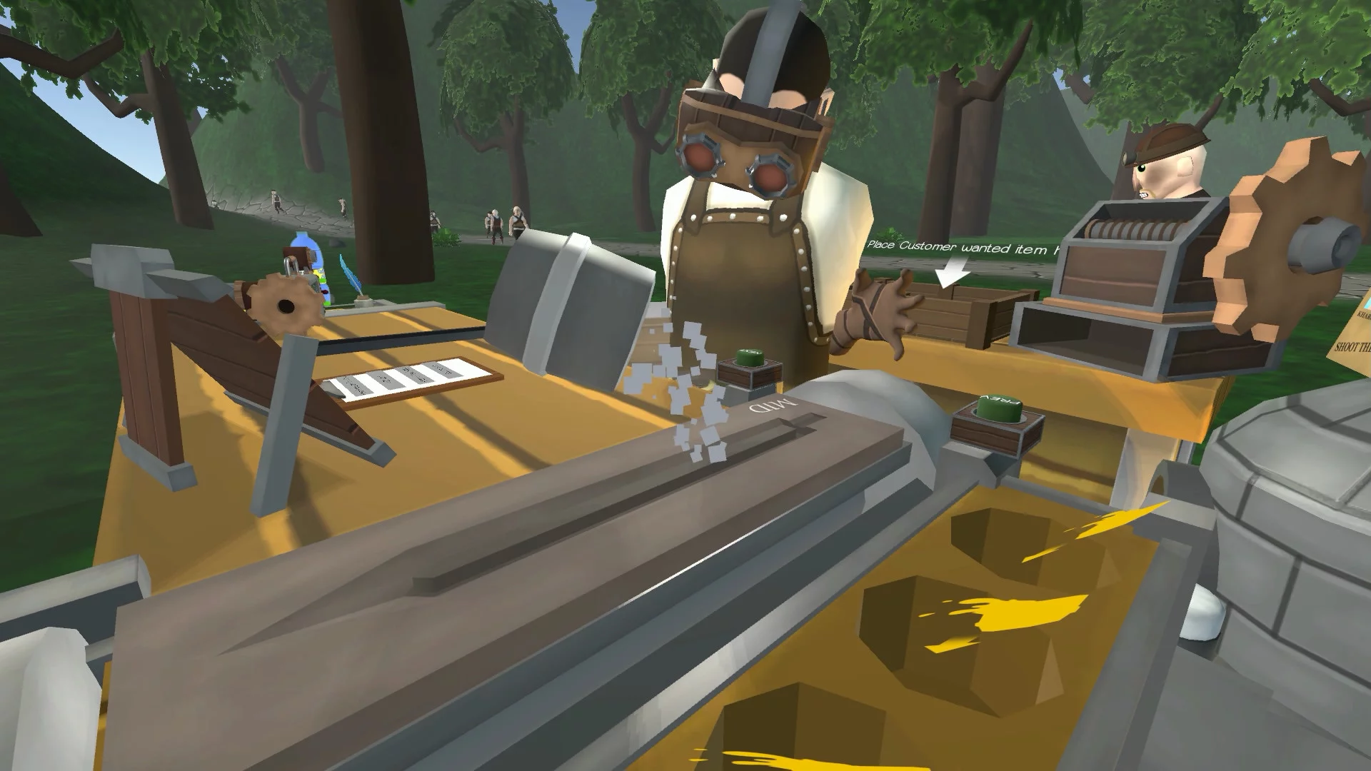 Изображение игры: Craft Keep VR