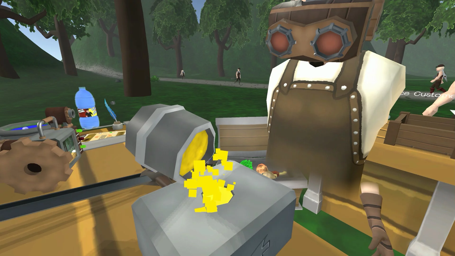 Изображение игры: Craft Keep VR