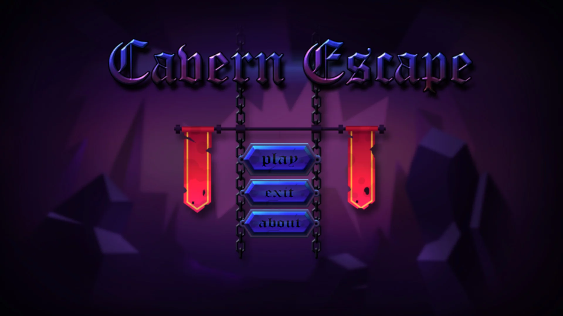 Изображение игры: Cavern Escape Extremely Hard game!!!