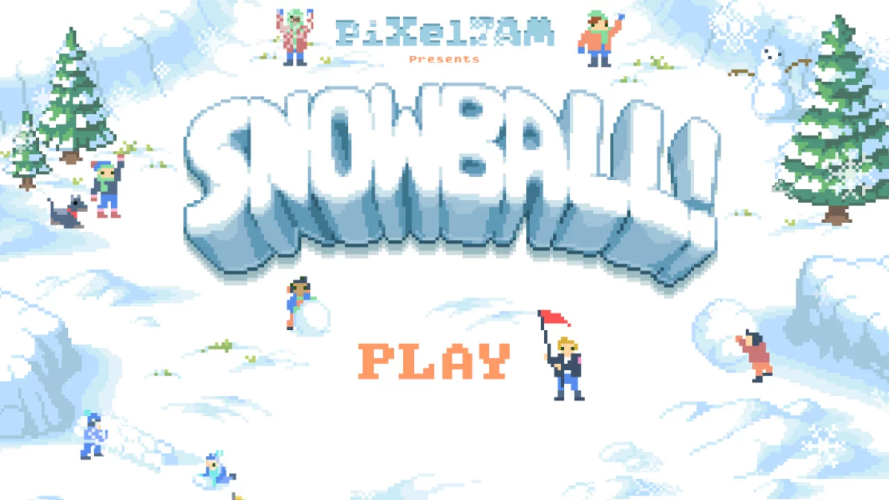 Изображение игры: Snowball!