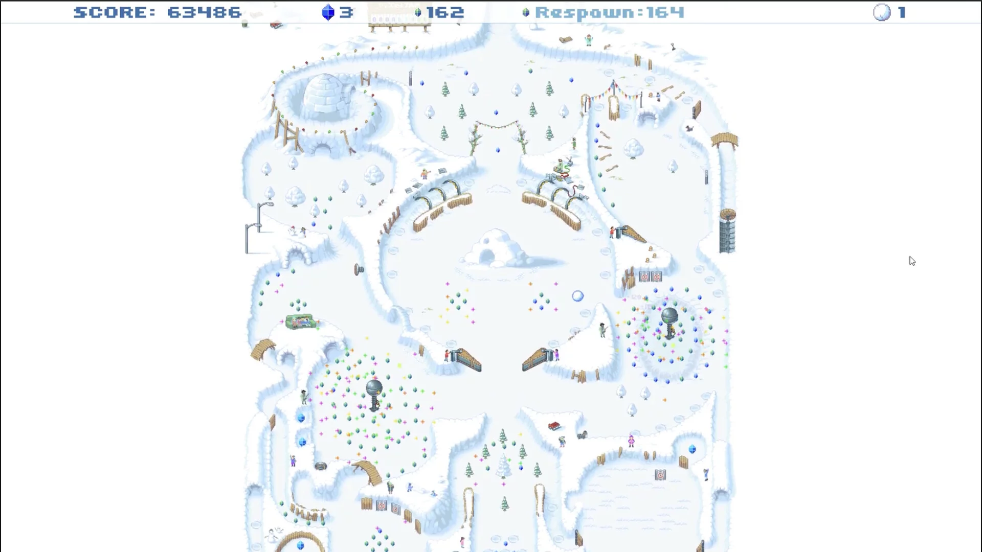 Изображение игры: Snowball!