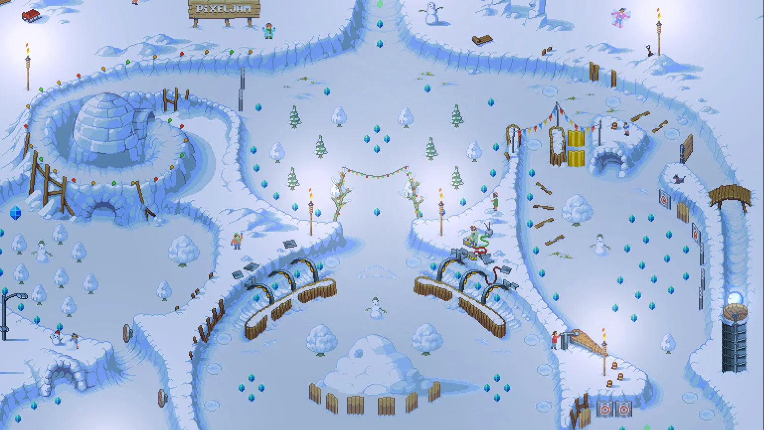Изображение игры: Snowball!