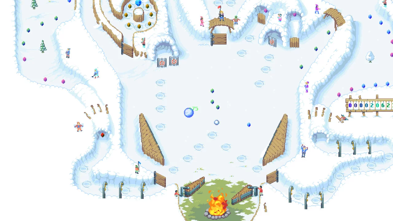 Изображение игры: Snowball!