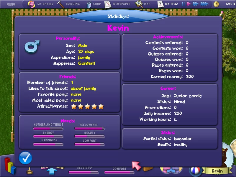 Изображение игры: Pony World 2