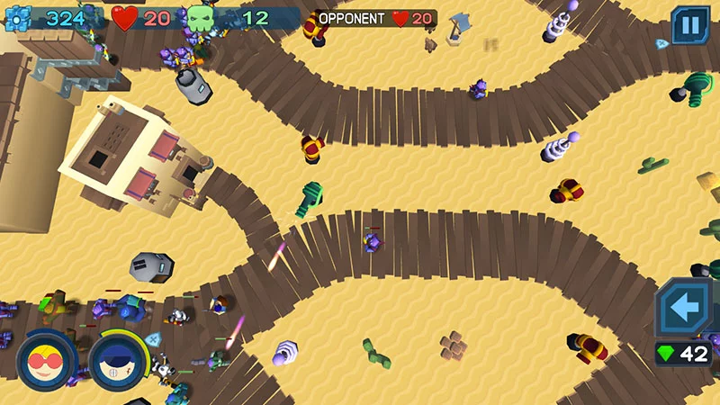Изображение игры: Alien Invasion Tower Defense