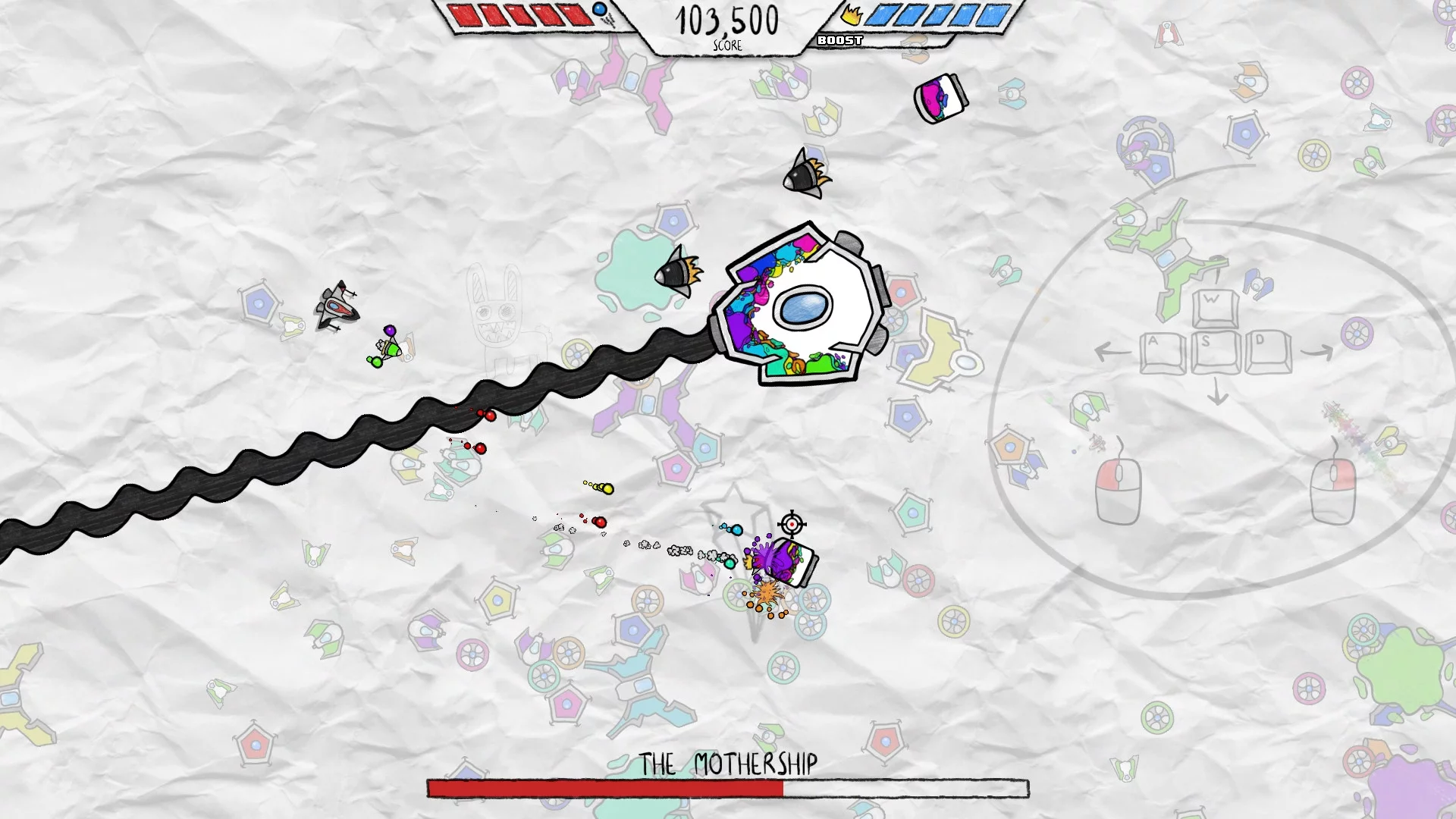 Изображение игры: Scribble Ships