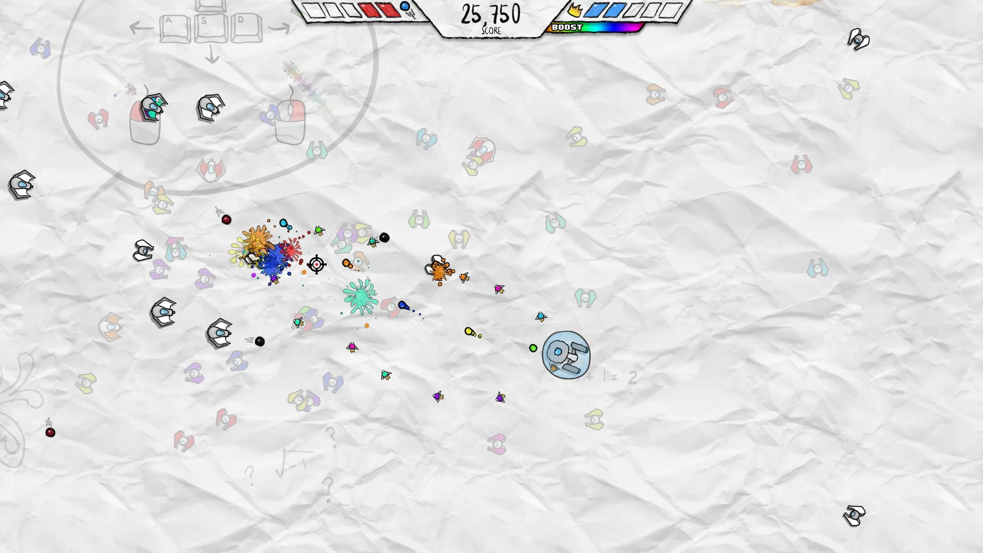 Изображение игры: Scribble Ships