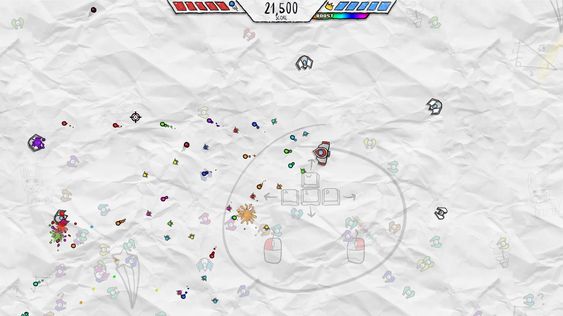 Изображение игры: Scribble Ships