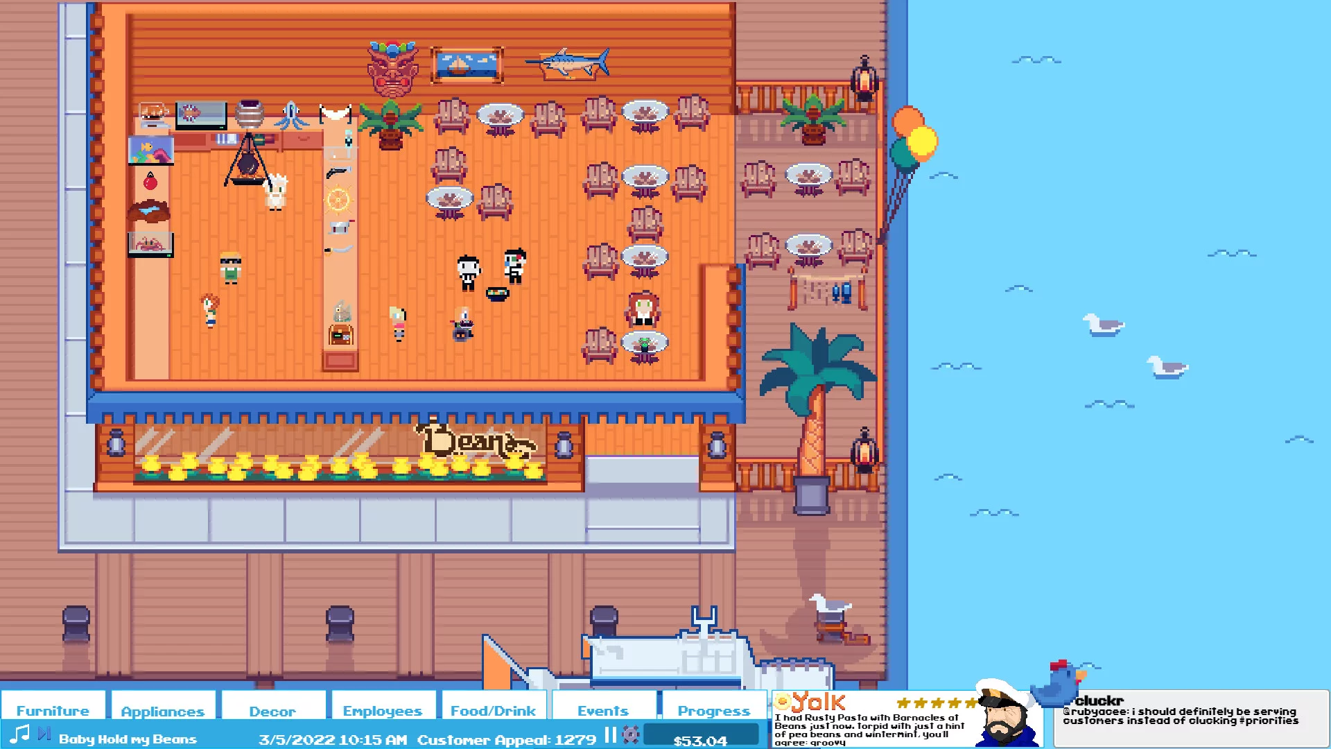 Изображение игры: Beans: The Coffee Shop Simulator