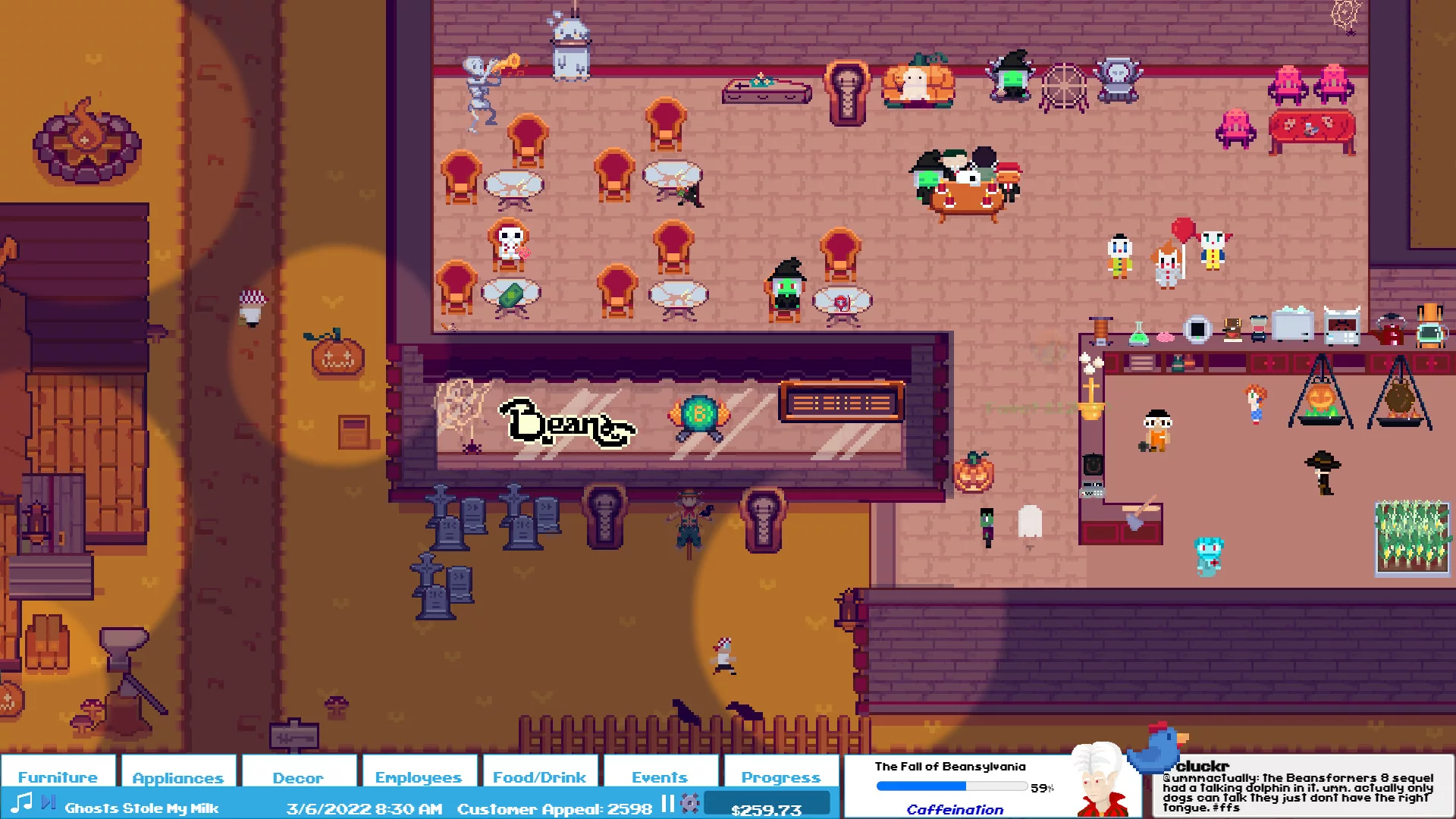 Изображение игры: Beans: The Coffee Shop Simulator