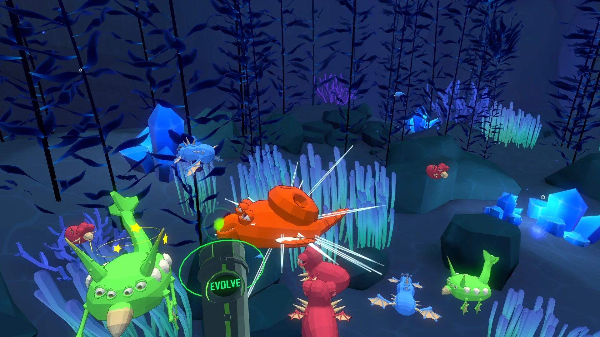 Изображение игры: Evolution VR