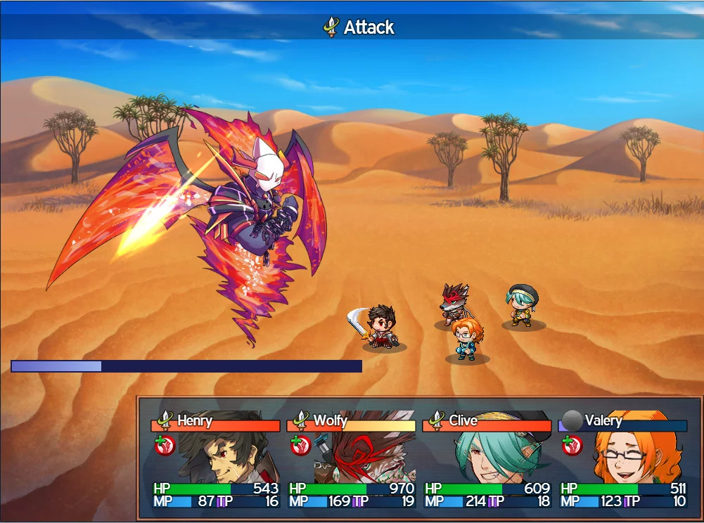Изображение игры: RPG Fighter League