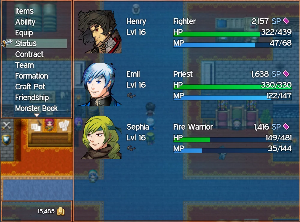Изображение игры: RPG Fighter League