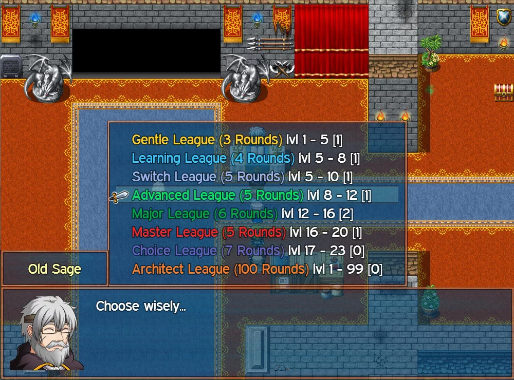Изображение игры: RPG Fighter League