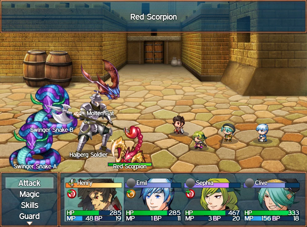 Изображение игры: RPG Fighter League