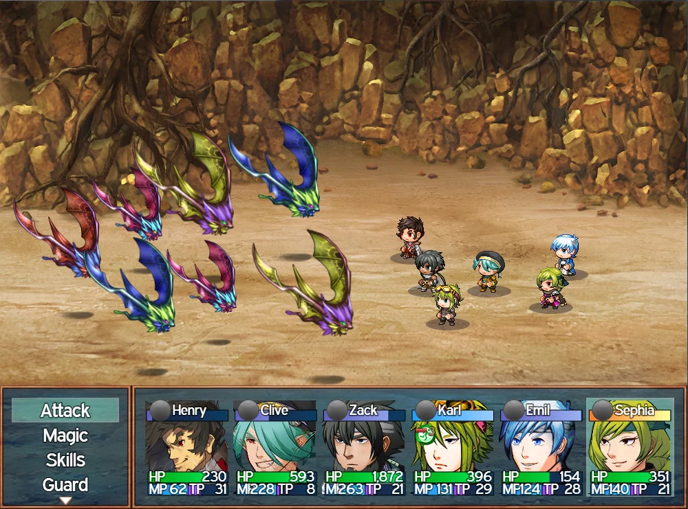 Изображение игры: RPG Fighter League