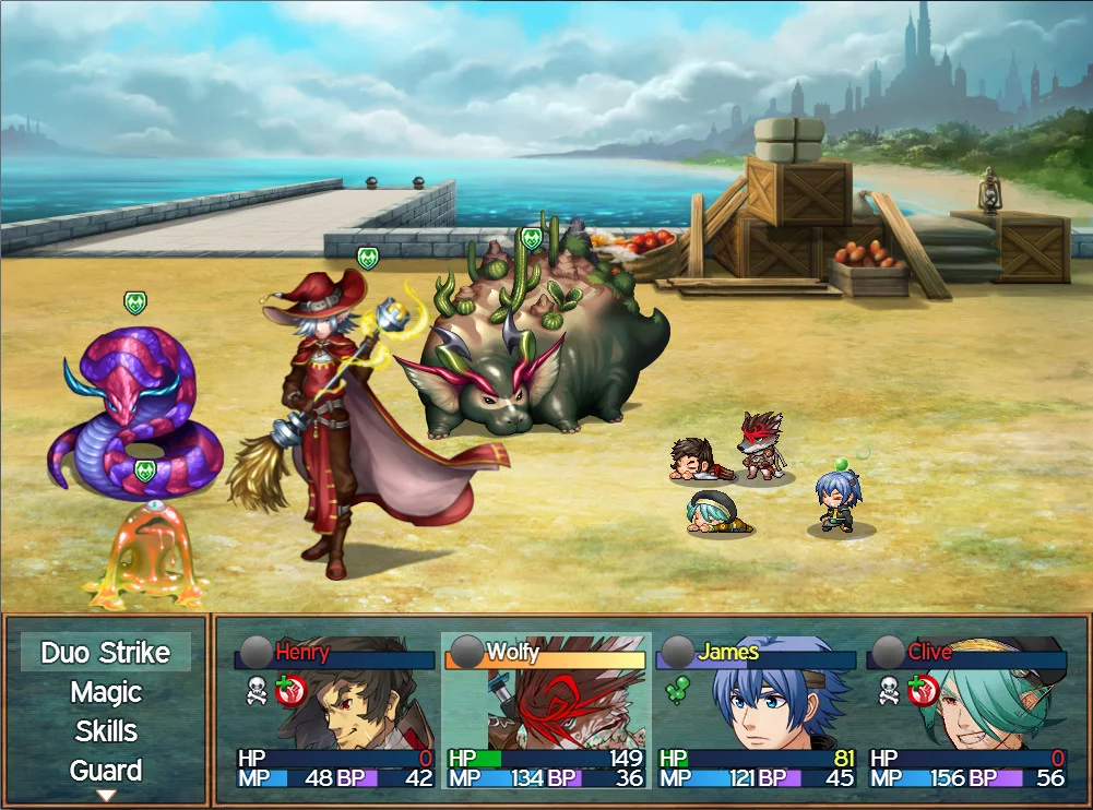 Изображение игры: RPG Fighter League