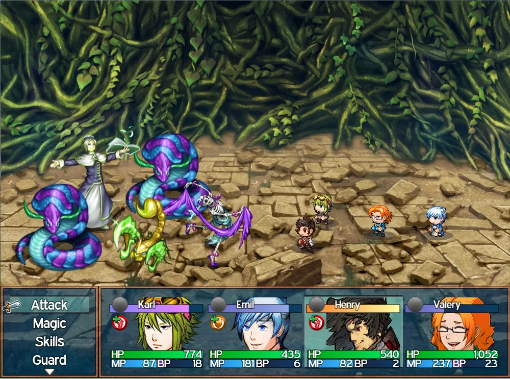Изображение игры: RPG Fighter League
