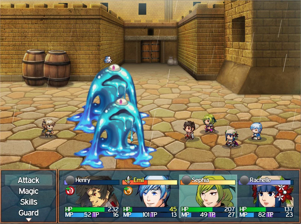 Изображение игры: RPG Fighter League