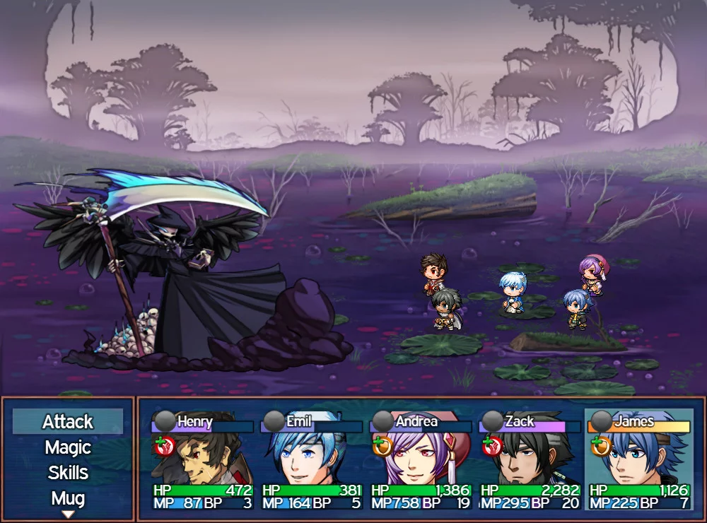 Изображение игры: RPG Fighter League