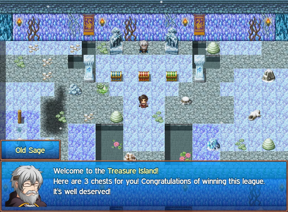 Изображение игры: RPG Fighter League