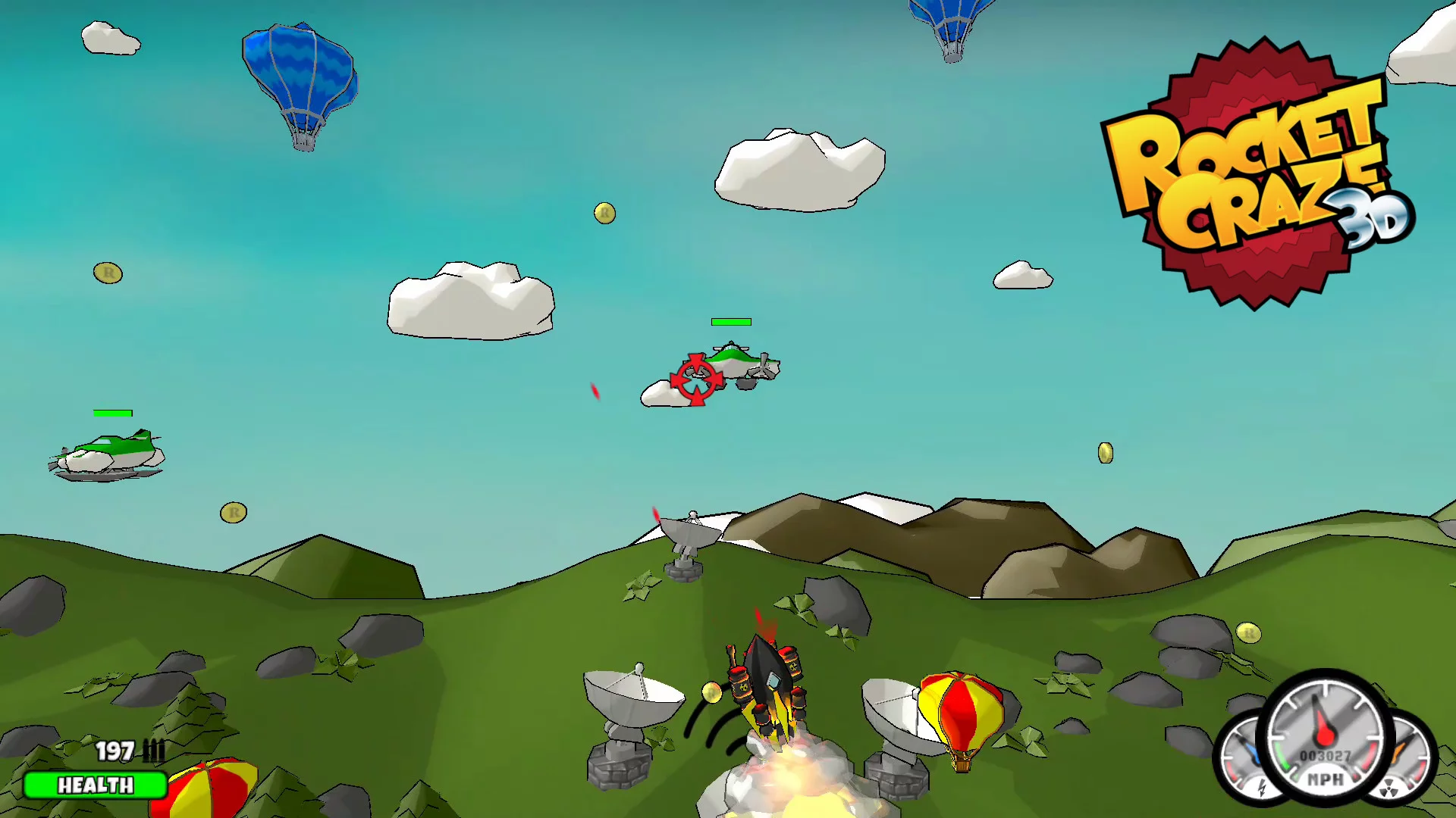 Изображение игры: Rocket Craze 3D