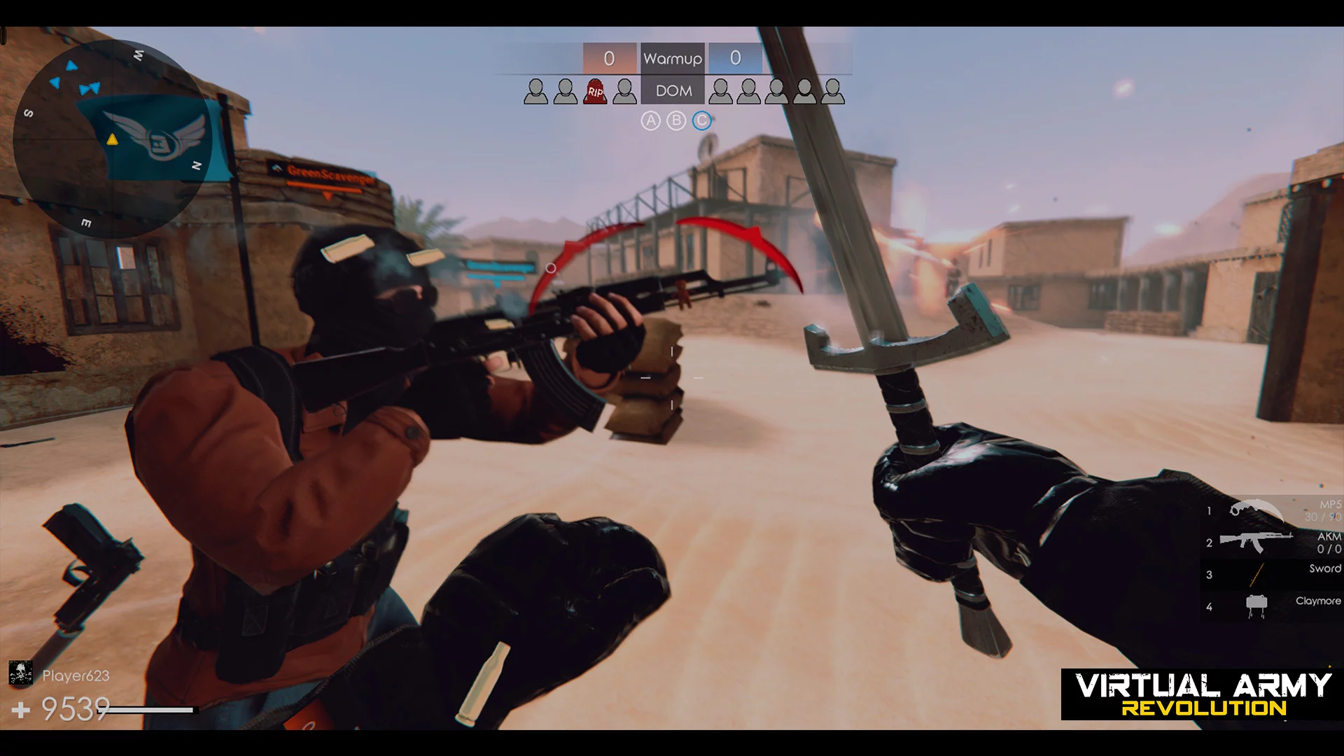 Изображение игры: Virtual Army: Revolution