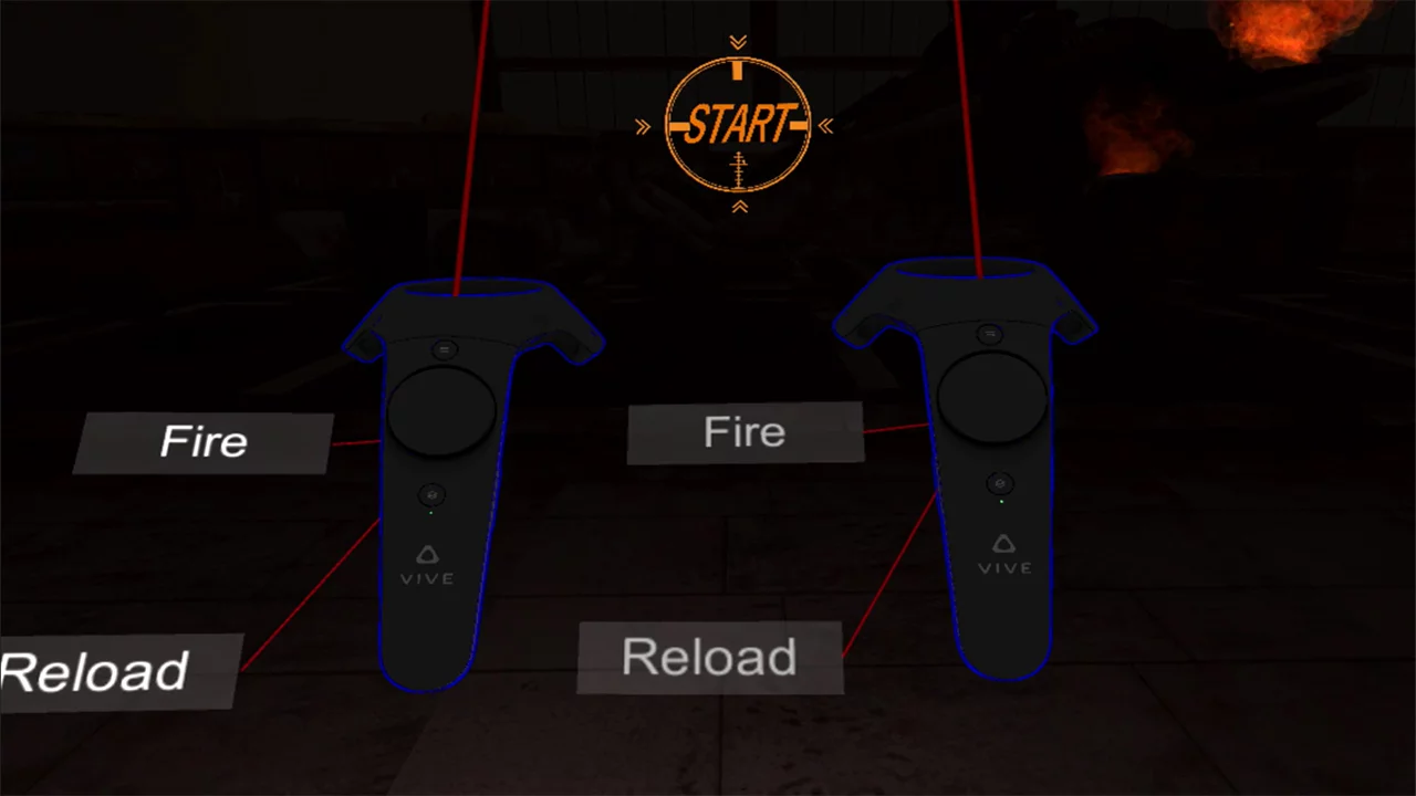Изображение игры: Survival VR