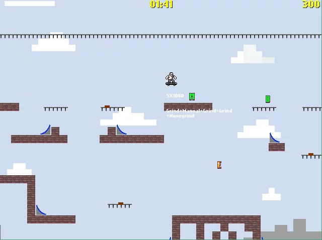 Изображение игры: Skater 2D
