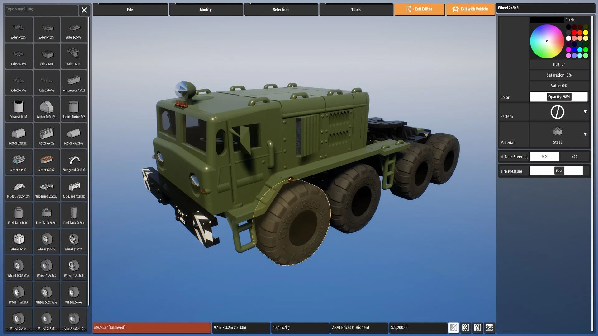Изображение игры: Brick Rigs