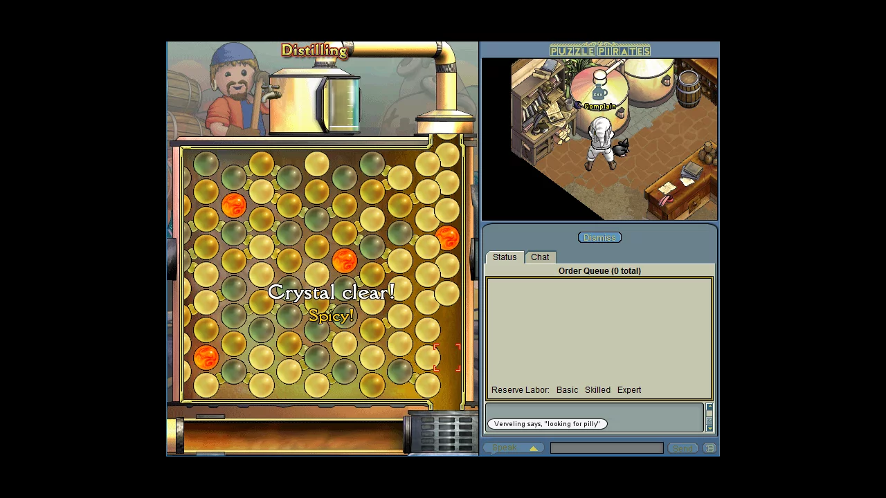 Изображение игры: Puzzle Pirates: Dark Seas
