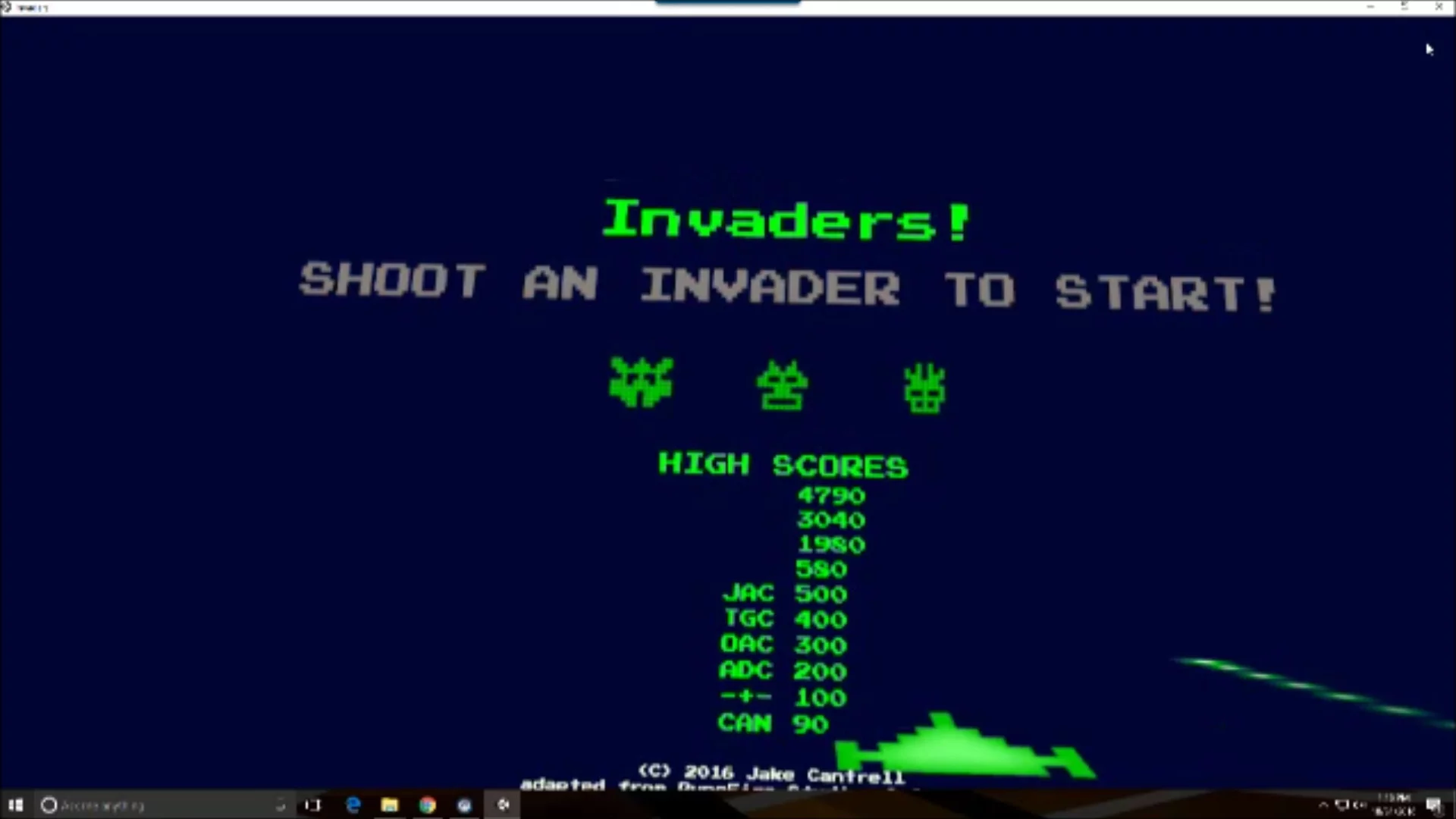 Изображение игры: Invaders!