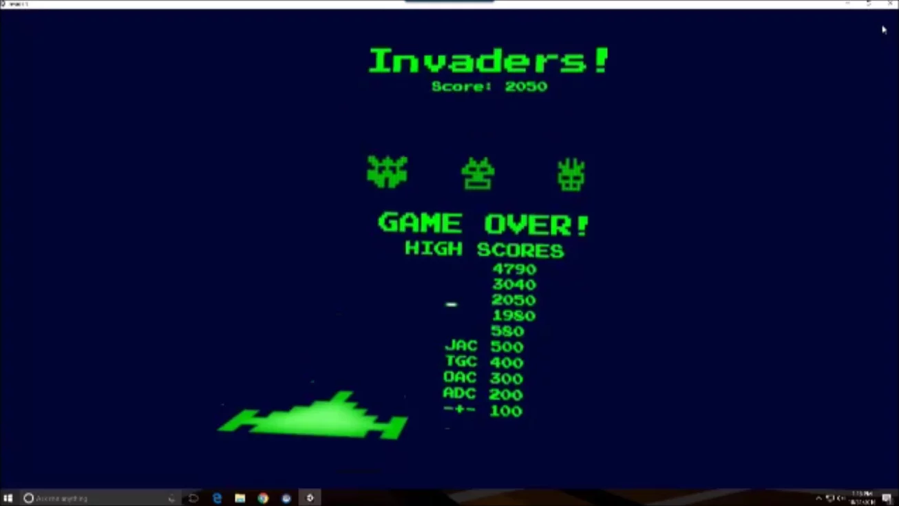 Изображение игры: Invaders!