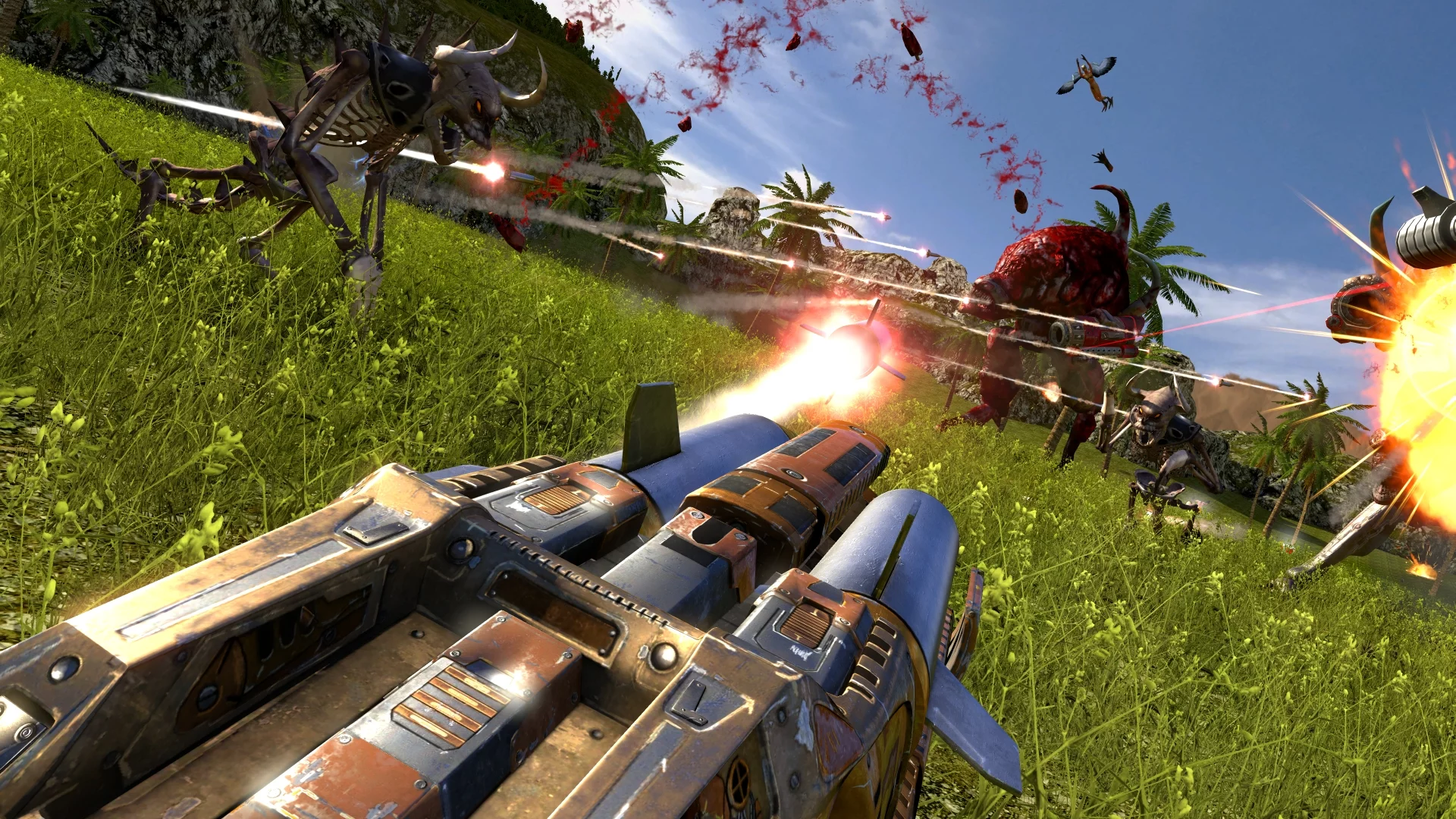 Изображение игры: Serious Sam VR: The First Encounter