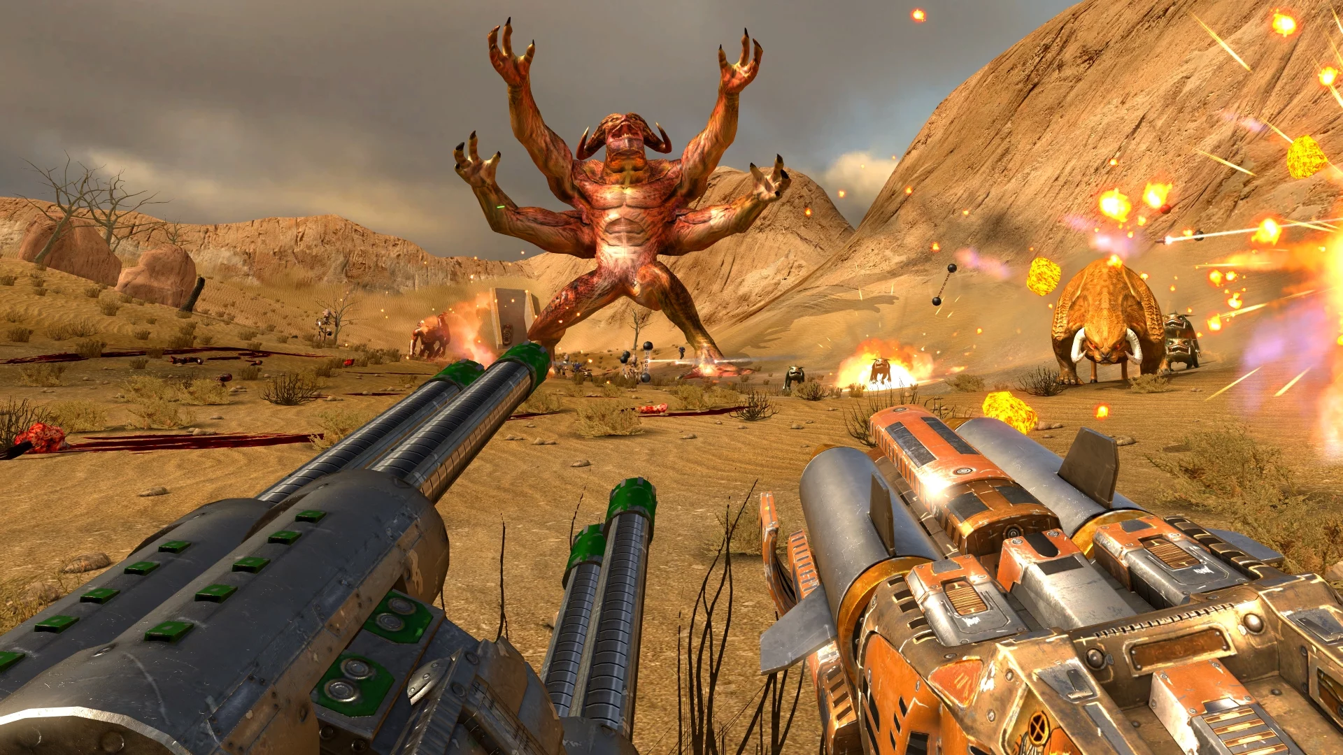 Изображение игры: Serious Sam VR: The First Encounter
