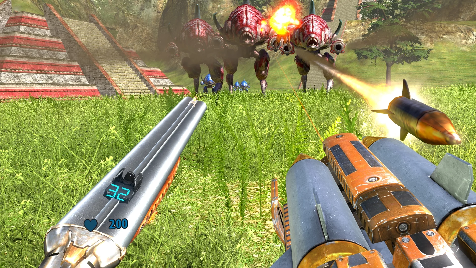 Изображение игры: Serious Sam VR: The Second Encounter
