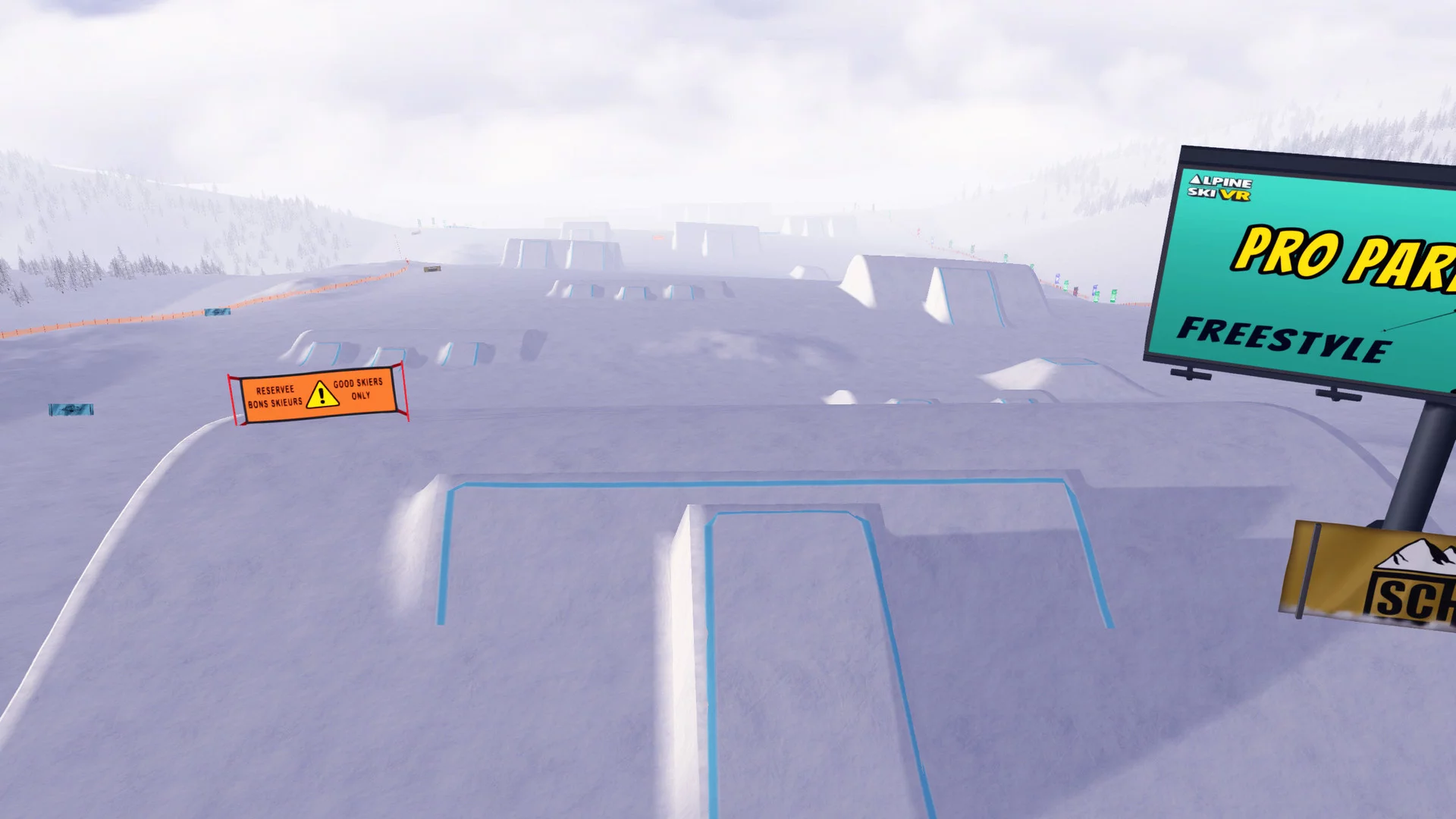 Изображение игры: Alpine Ski VR