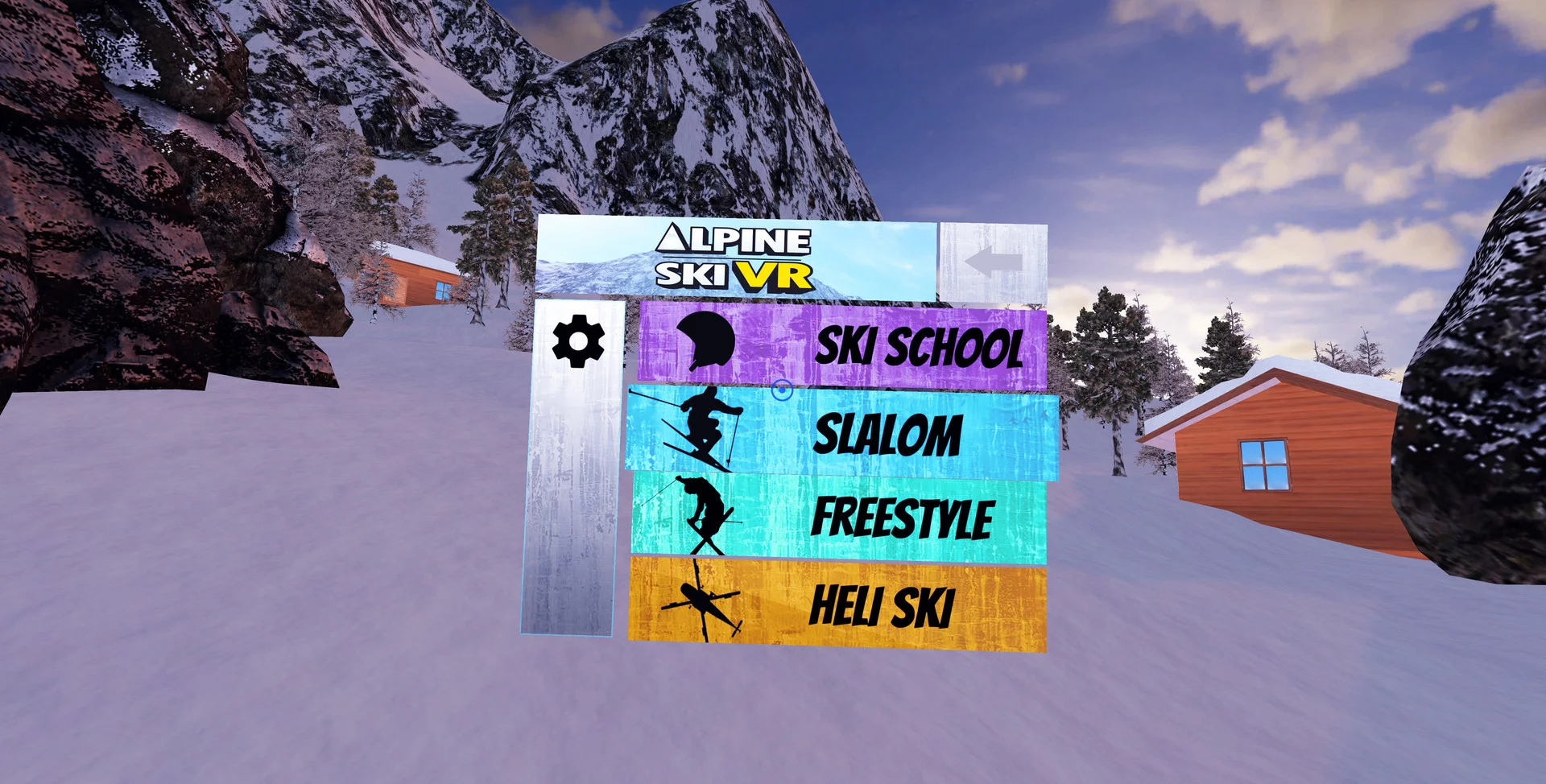 Изображение игры: Alpine Ski VR