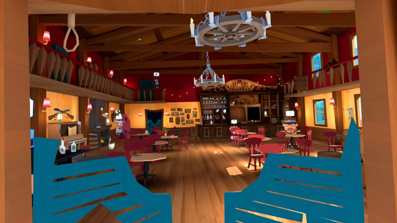 Изображение игры: Crazy Saloon VR