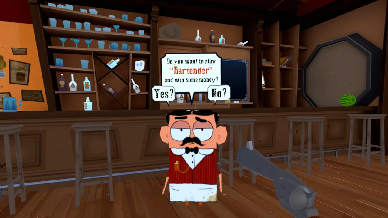 Изображение игры: Crazy Saloon VR