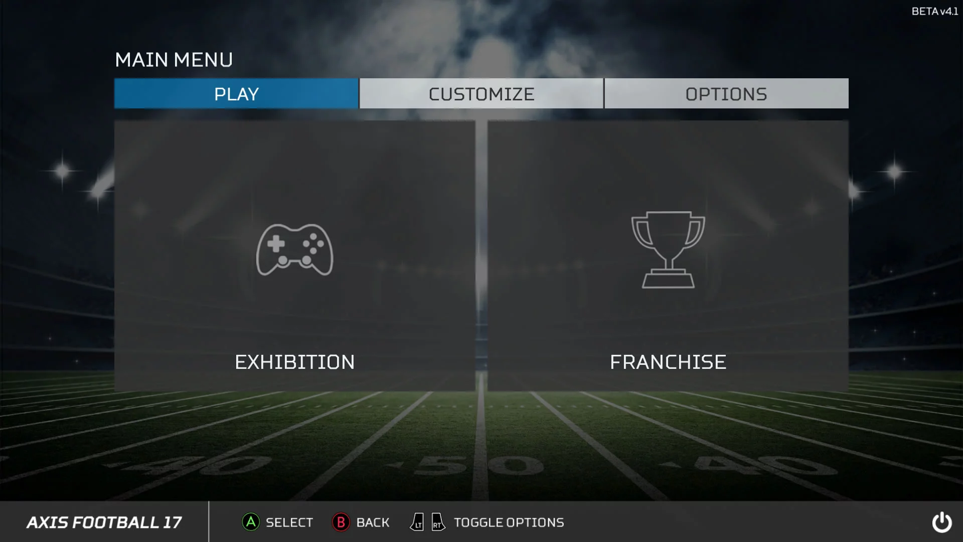 Изображение игры: Axis Football 2017