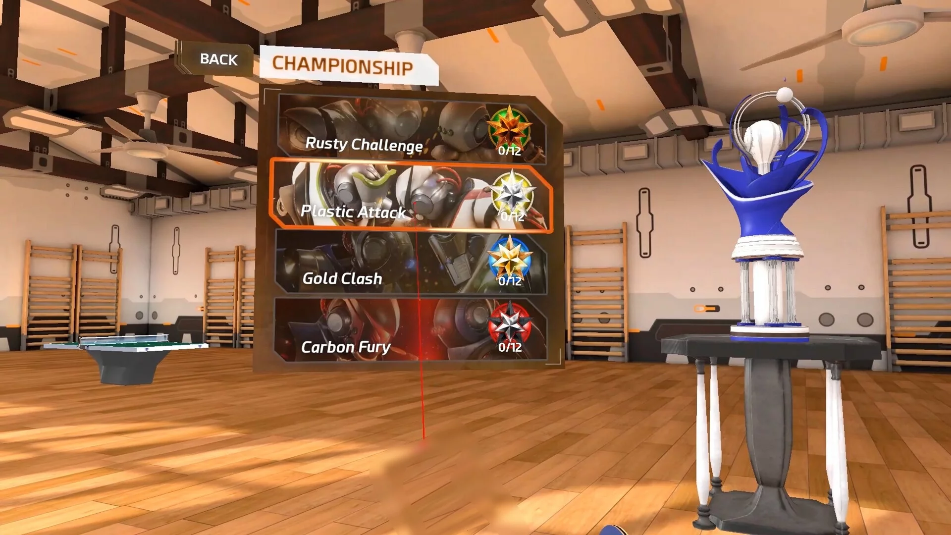 Изображение игры: Racket Fury: Table Tennis VR