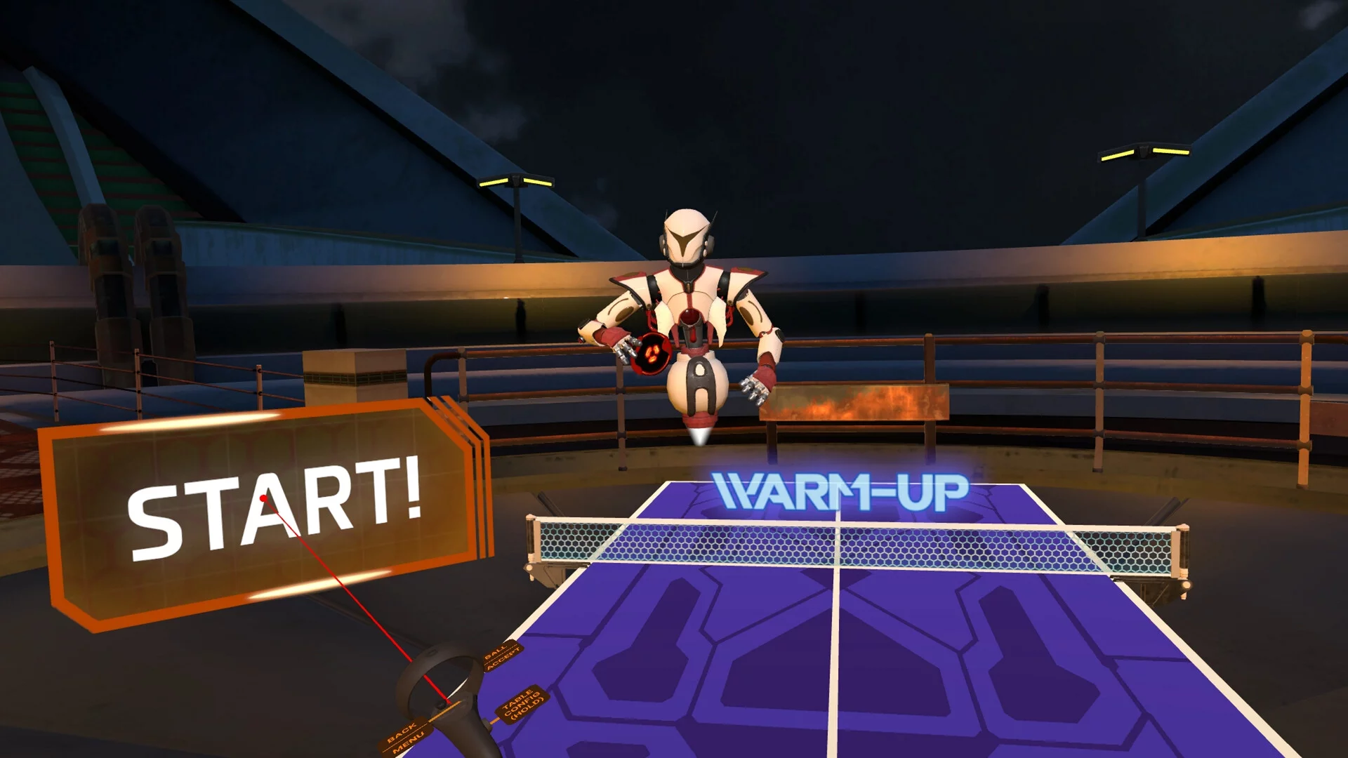 Изображение игры: Racket Fury: Table Tennis VR