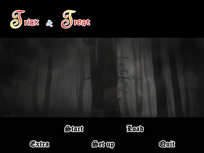 Изображение игры: Trick and Treat - Visual Novel