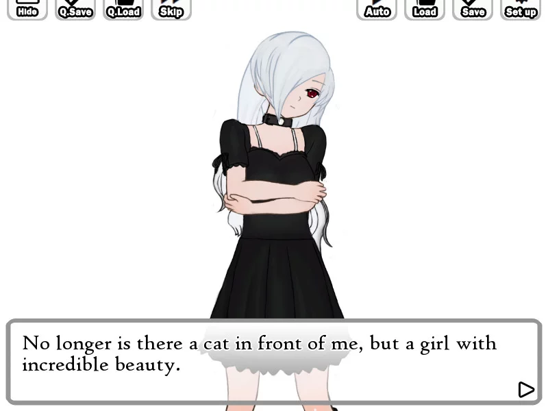Изображение игры: Trick and Treat - Visual Novel