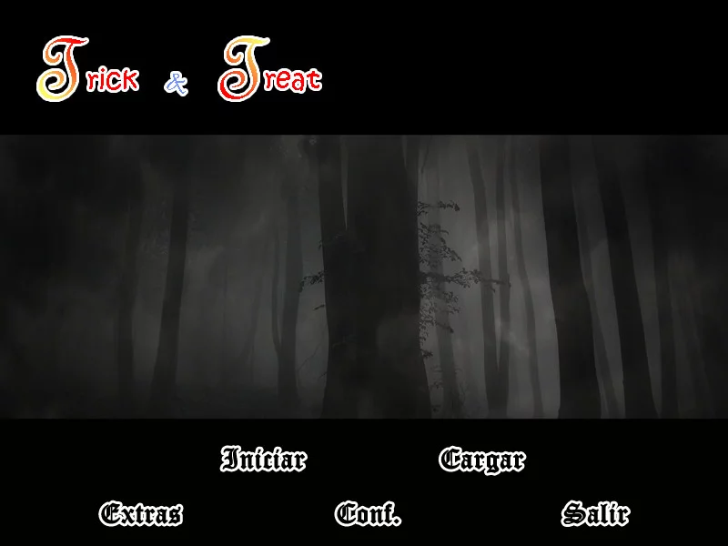 Изображение игры: Trick and Treat - Visual Novel