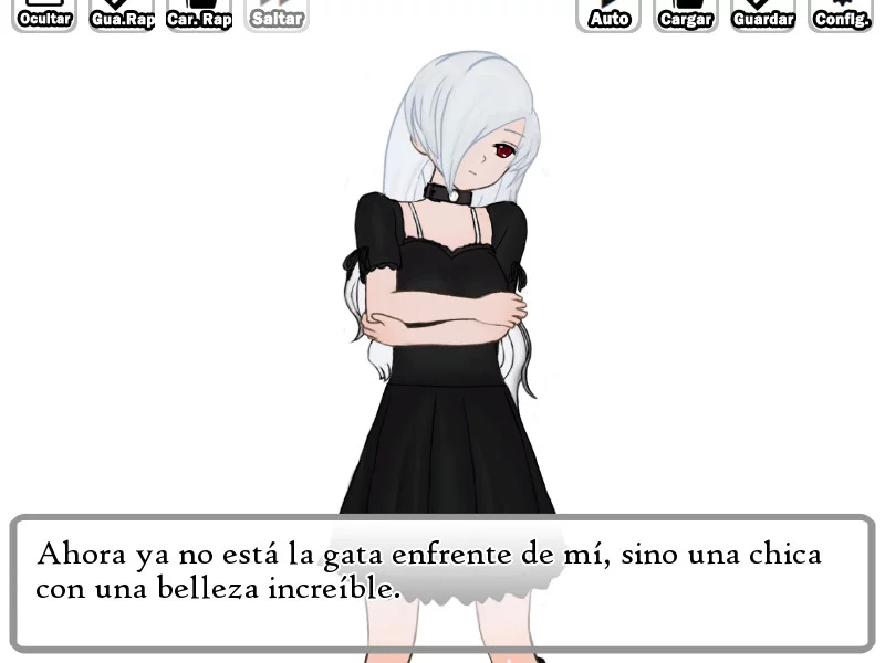 Изображение игры: Trick and Treat - Visual Novel