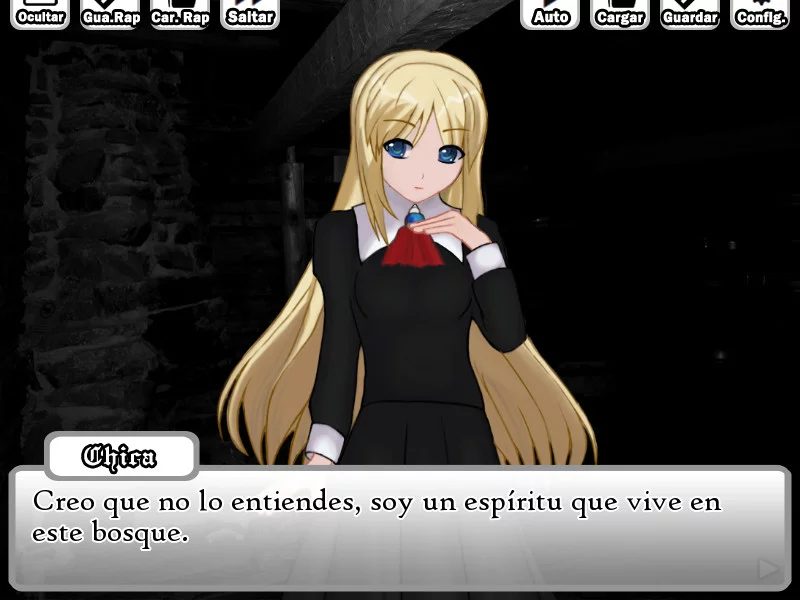 Изображение игры: Trick and Treat - Visual Novel