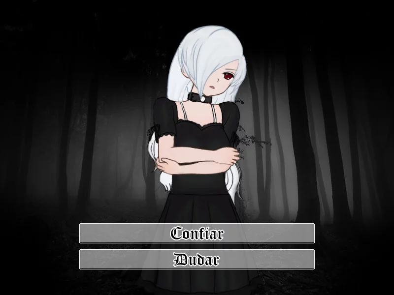 Изображение игры: Trick and Treat - Visual Novel