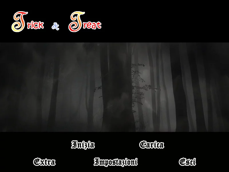 Изображение игры: Trick and Treat - Visual Novel